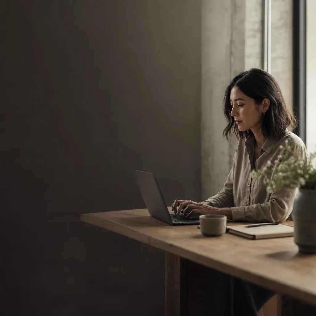 Automated email journey with connected steps